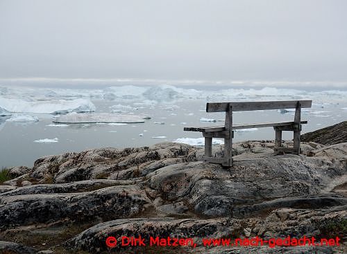 Ilulissat Grnland, Eisfjord, Bank