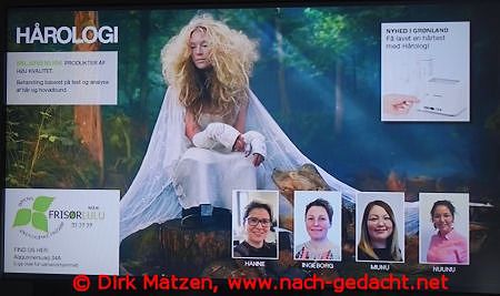 Grnland-TV Werbung Friseur