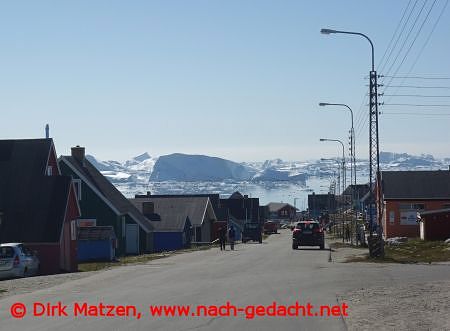 Ilulissat, Weg zur Kste mit Eisbergen