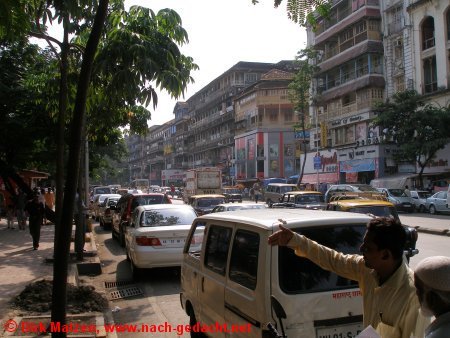 Mumbai/Bombay, ppiger Straenverkehr