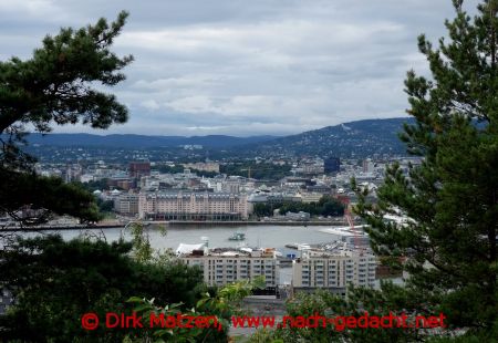 Oslo, Blick ber die Stadt