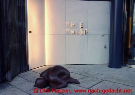 Oslo, Eingangsbereich Hotel The Thief