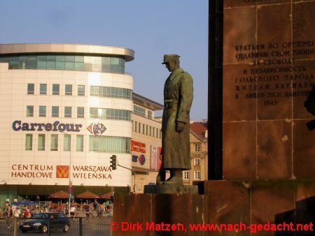 Warschau, Stadtteil Praga, Denkmal der Waffenbrderschaft