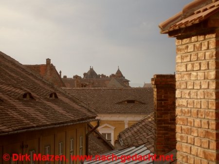 Sibiu, Hermannstadt - Blick ber die Altstadt