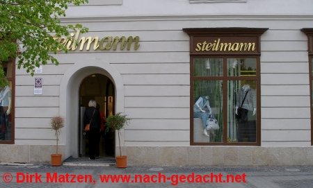Sibiu, Hermannstadt - Geschft Steilmann