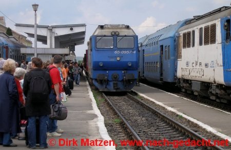 Sibiu, Hermannstadt - Rumnische Lokomotive CFR 65