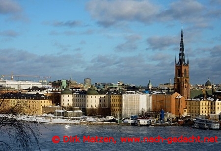 Stockholm, Blick zur Altstadt