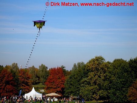 Berlin Britzer Garten, Herbstverfrbung