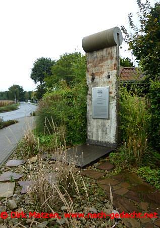 Hvelhof-Riege Mauerdenkmal