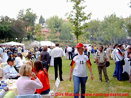 Deutsche Botschaft in Ankara, Fest zur Erffnung der Fuball-WM