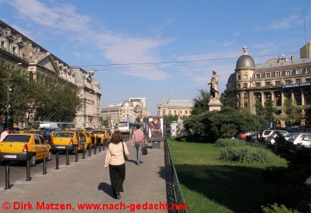 Bukarest, Universittsgebude und Universittsplatz