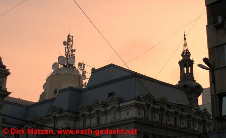 Bukarest, unterschiedliche Dachtrmchen