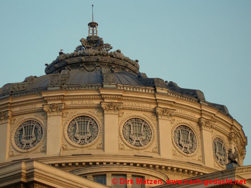Bukarest, Kuppel des Rumnischen Athenums