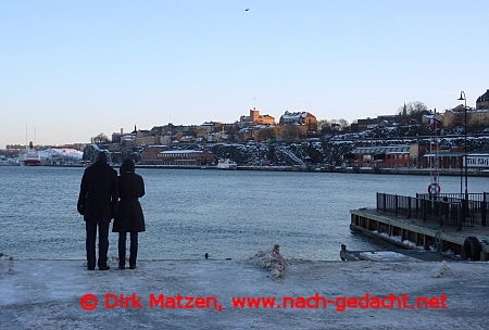 Stockholm, Blick bers Wasser