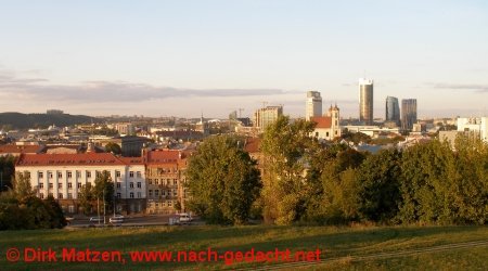 Vilnius, Blick ber die Stadt